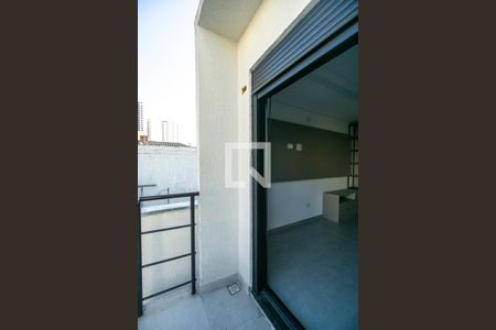 Varanda de kitnet/studio para alugar com 1 quarto, 24m² em Vila Santo Estevão, São Paulo