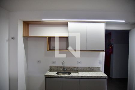 Cozinha de kitnet/studio para alugar com 1 quarto, 33m² em Vila Buarque, São Paulo