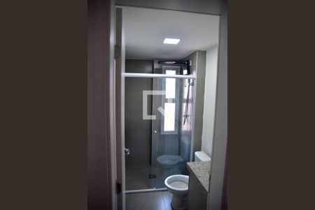 Banheiro de kitnet/studio para alugar com 1 quarto, 33m² em Vila Buarque, São Paulo