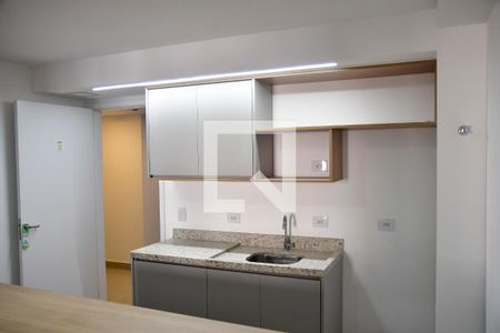 Cozinha de kitnet/studio à venda com 1 quarto, 33m² em Vila Buarque, São Paulo
