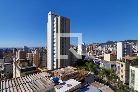Vista da Sala de apartamento à venda com 3 quartos, 100m² em São Pedro, Belo Horizonte