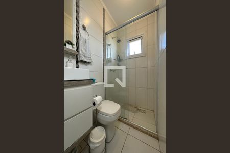 Banheiro da Suíte   de casa à venda com 2 quartos, 92m² em Nossa Senhora das Graças, Canoas