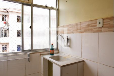 Cozinha de apartamento à venda com 1 quarto, 27m² em Méier, Rio de Janeiro