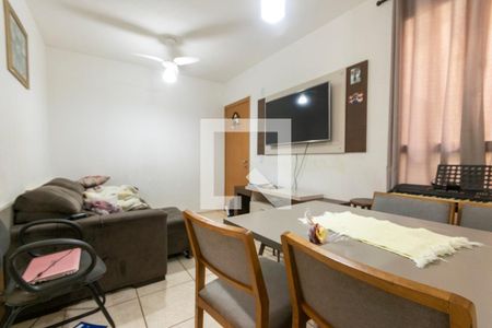 Sala de apartamento para alugar com 2 quartos, 47m² em Reserva Real, Ribeirão Preto