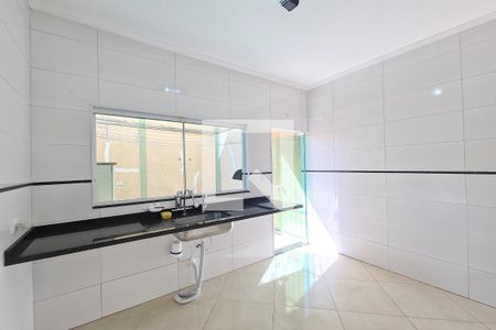 Cozinha de casa para alugar com 2 quartos, 80m² em Chácara Belenzinho, São Paulo