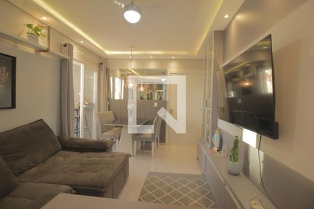 Sala de apartamento para alugar com 3 quartos, 62m² em Igara, Canoas