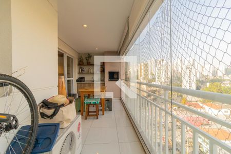 Varanda da Sala de apartamento à venda com 2 quartos, 96m² em Jardim Caboré, São Paulo