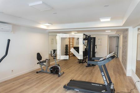 Studio para alugar com 25m², 1 quarto e sem vaga Studio para alugar com 25m², 1 quarto e sem vagaÁrea comum - Academia