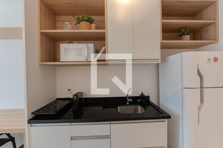 Studio para alugar com 25m², 1 quarto e sem vaga Studio para alugar com 25m², 1 quarto e sem vagaCozinha