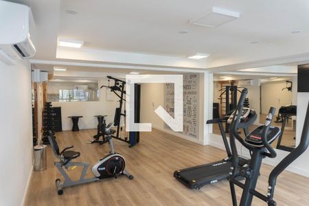 Studio para alugar com 25m², 1 quarto e sem vaga Studio para alugar com 25m², 1 quarto e sem vagaÁrea comum - Academia