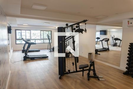 Studio para alugar com 25m², 1 quarto e sem vaga Studio para alugar com 25m², 1 quarto e sem vagaÁrea comum - Academia