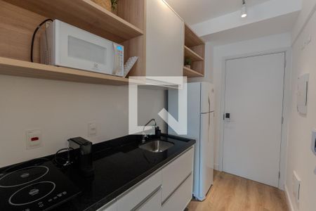 Studio para alugar com 25m², 1 quarto e sem vaga Studio para alugar com 25m², 1 quarto e sem vagaCozinha