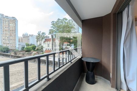 Sacada de kitnet/studio para alugar com 1 quarto, 25m² em Consolação, São Paulo