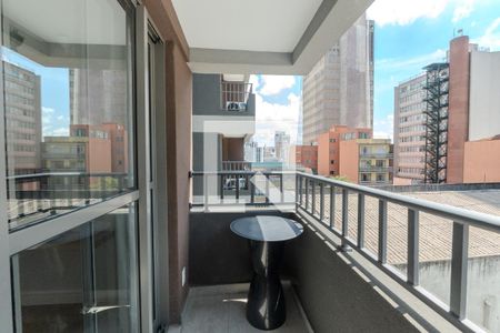 Sacada de kitnet/studio para alugar com 1 quarto, 25m² em Consolação, São Paulo