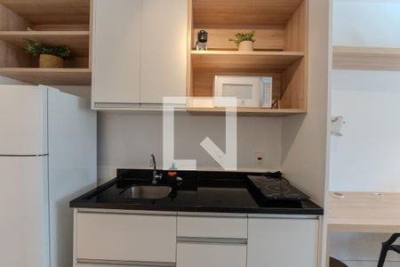 Studio para alugar com 25m², 1 quarto e sem vagaCozinha