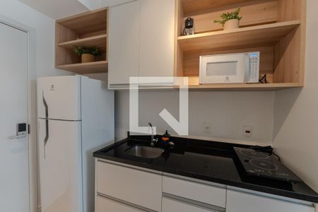 Studio para alugar com 25m², 1 quarto e sem vagaCozinha