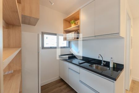 Studio para alugar com 30m², 1 quarto e sem vagaCozinha