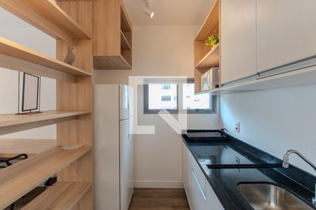 Studio para alugar com 30m², 1 quarto e sem vagaCozinha