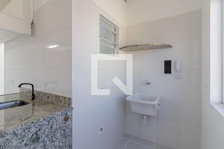Apartamento para alugar com 30m², 1 quarto e sem vaga Apartamento para alugar com 30m², 1 quarto e sem vagaCozinha e Área de Serviço