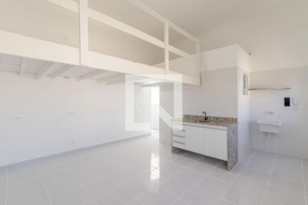 Sala e Cozinha de apartamento para alugar com 1 quarto, 30m² em Sacomã, São Paulo