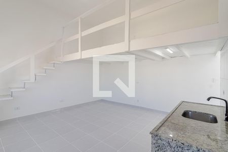 Sala e Cozinha de apartamento para alugar com 1 quarto, 30m² em Sacomã, São Paulo