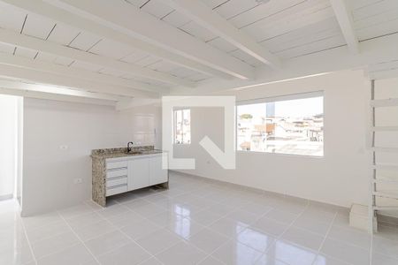 Sala e Cozinha de apartamento para alugar com 1 quarto, 30m² em Sacomã, São Paulo