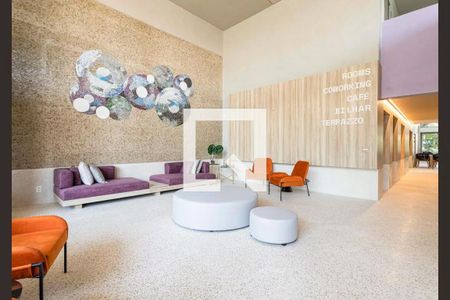 Hall de kitnet/studio para alugar com 1 quarto, 28m² em Vila Congonhas, São Paulo
