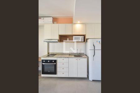 Cozinha  de kitnet/studio para alugar com 1 quarto, 28m² em Vila Congonhas, São Paulo
