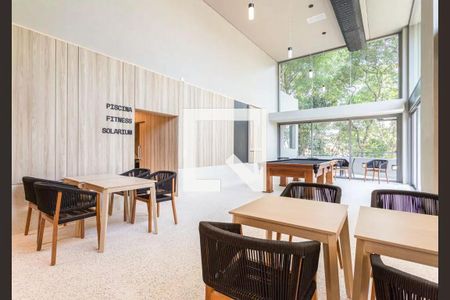 Home Office de kitnet/studio para alugar com 1 quarto, 28m² em Vila Congonhas, São Paulo