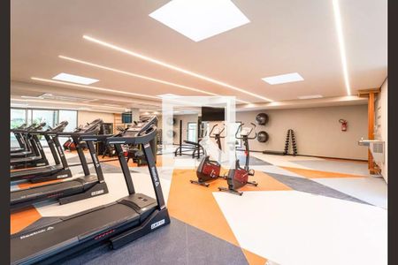 Studio para alugar com 28m², 1 quarto e 1 vaga Studio para alugar com 28m², 1 quarto e 1 vagaAcademia