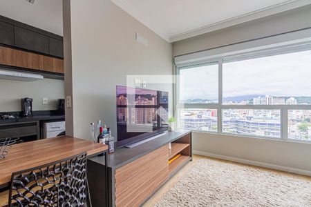 Sala de apartamento para alugar com 1 quarto, 42m² em Campinas, São José