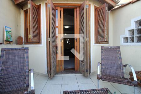 Varanda da Sala de casa à venda com 4 quartos, 227m² em Vila Isolina Mazzei, São Paulo