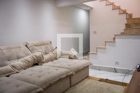 Sala de casa à venda com 3 quartos, 165m² em Parque Capuava, Santo André