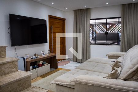 Sala de casa à venda com 3 quartos, 165m² em Parque Capuava, Santo André