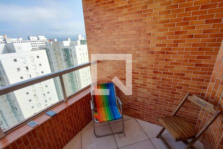 Sacada de apartamento para alugar com 2 quartos, 92m² em Cidade Ocian, Praia Grande