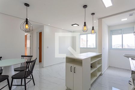 Sala de apartamento para alugar com 2 quartos, 47m² em Centro, Santo André