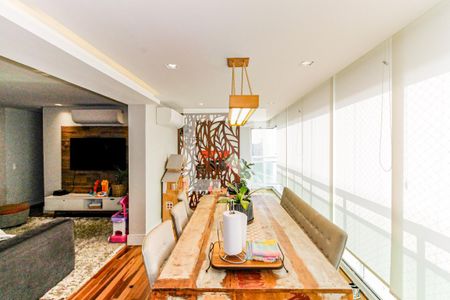 Varanda de apartamento para alugar com 3 quartos, 138m² em Jardim Caravelas, São Paulo