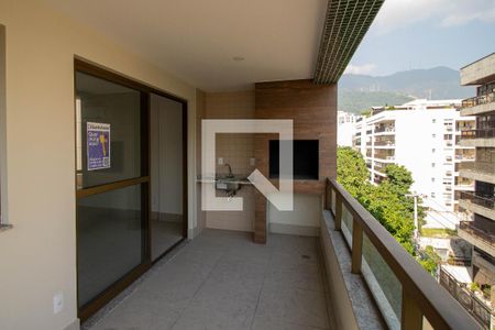 Varanda da Sala de apartamento para alugar com 2 quartos, 83m² em Tijuca, Rio de Janeiro