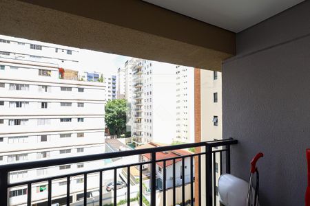 Sacada de kitnet/studio para alugar com 1 quarto, 29m² em Pompeia, São Paulo