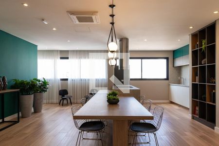 Apartamento à venda com 39m², 1 quarto e sem vagaÁrea comum - Área gourmet