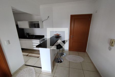 Sala de apartamento para alugar com 1 quarto, 52m² em Jardim Palma Travassos, Ribeirão Preto