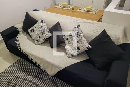 Sala de apartamento para alugar com 1 quarto, 40m² em Vila Santa Luzia, São Bernardo do Campo