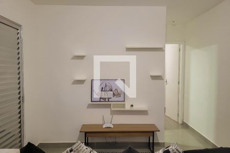 Sala de apartamento para alugar com 1 quarto, 40m² em Vila Santa Luzia, São Bernardo do Campo