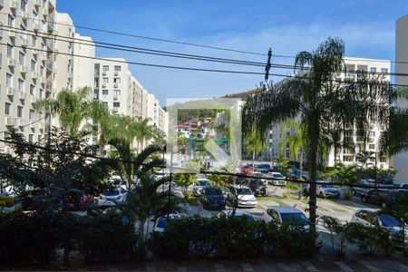 Vista da Varanda  de apartamento à venda com 2 quartos, 62m² em Taquara, Rio de Janeiro