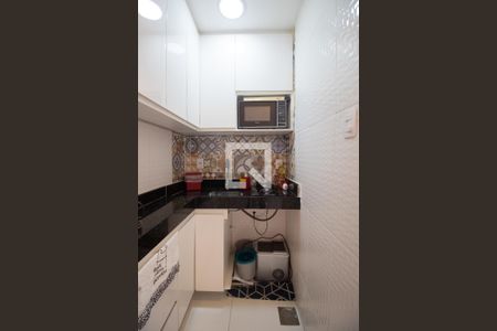 Cozinha de kitnet/studio à venda com 1 quarto, 25m² em Copacabana, Rio de Janeiro