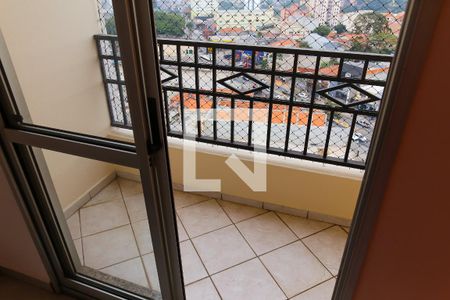 Varanda da Sala de apartamento para alugar com 2 quartos, 55m² em Vila Principe de Gales, Santo André
