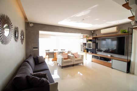 Sala de apartamento à venda com 3 quartos, 130m² em Chácara Santo Antônio (zona Sul), São Paulo