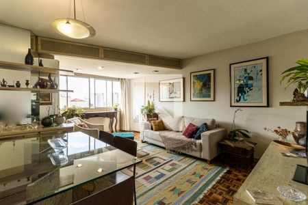 Sala de apartamento à venda com 3 quartos, 94m² em Vila Buarque, São Paulo