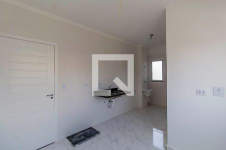 Sala/Cozinha de apartamento à venda com 2 quartos, 32m² em Vila Antonina, São Paulo