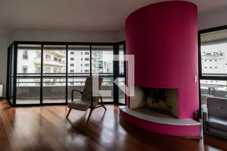 Sala 1 de apartamento à venda com 3 quartos, 220m² em Perdizes, São Paulo